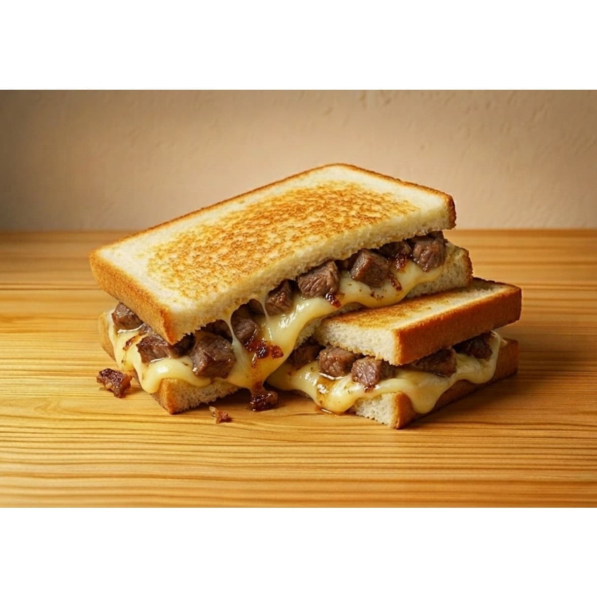 Kavurmalı Kaşarlı Tost (Glütensiz)